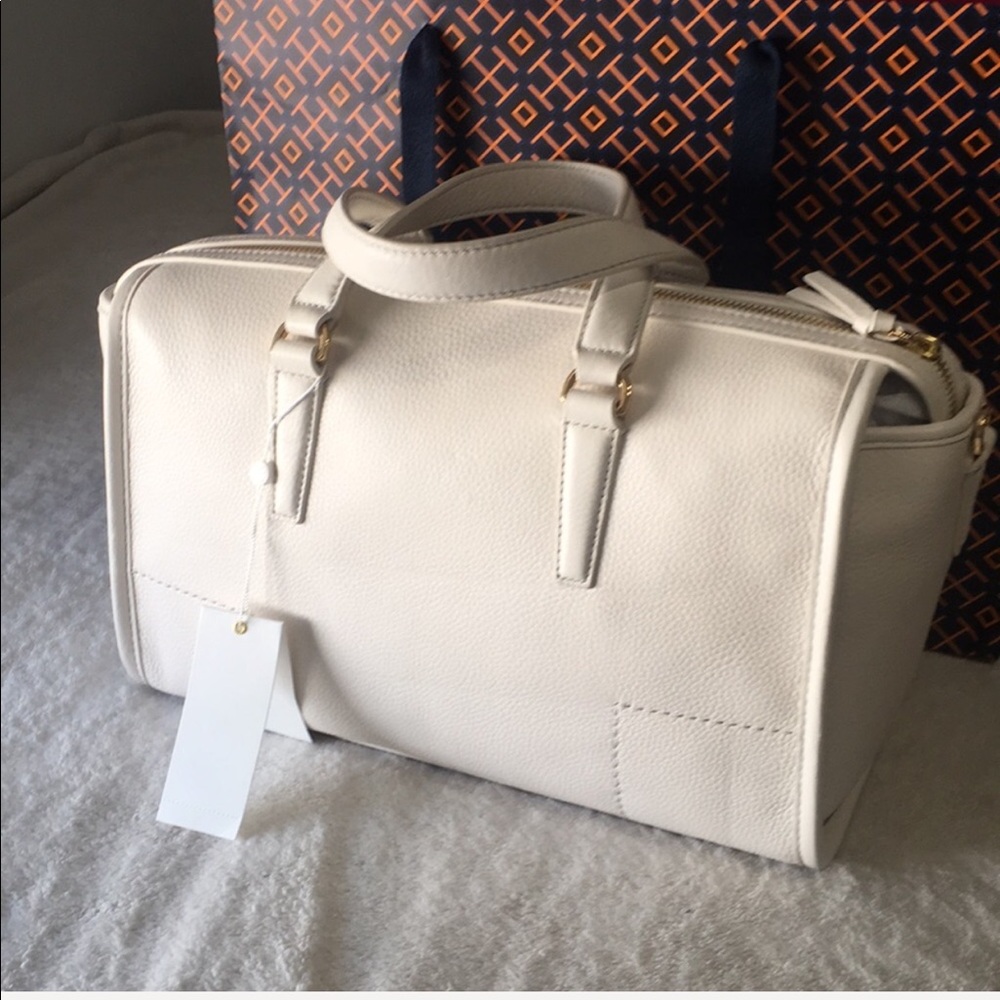 Tory Burch Britten satchel with crossbody strapNWT - Picture 3 of 10
